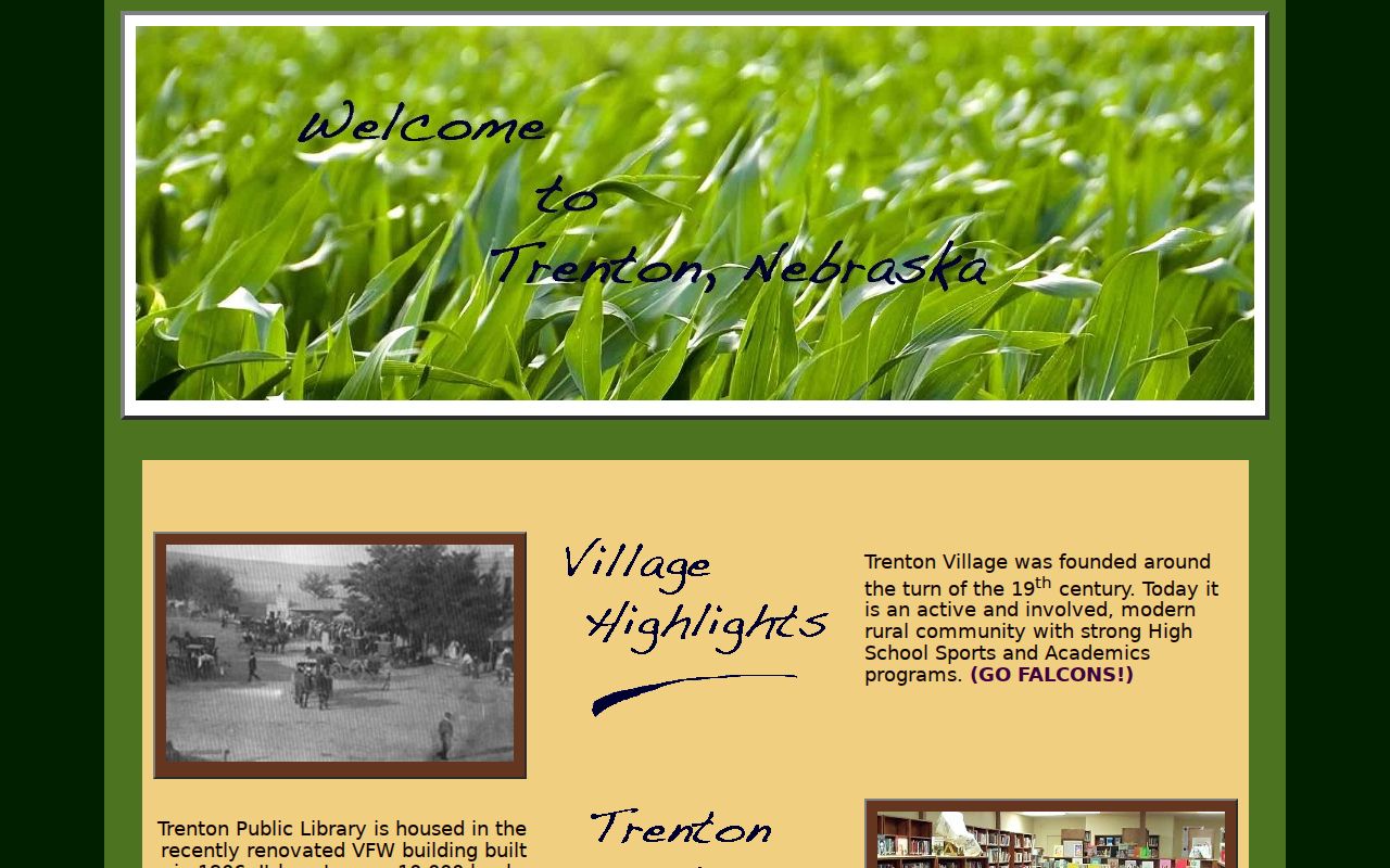 Hitchcock County Trenton warrant records official village page